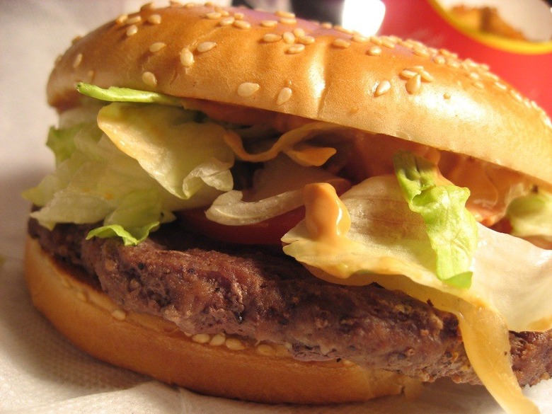 mcdonalds burger
